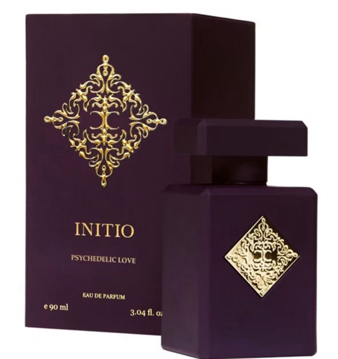 Catalogue product photo — US-183 — Catalogue name: Initio Psychedelic Love — Capacity shown: 90 ml