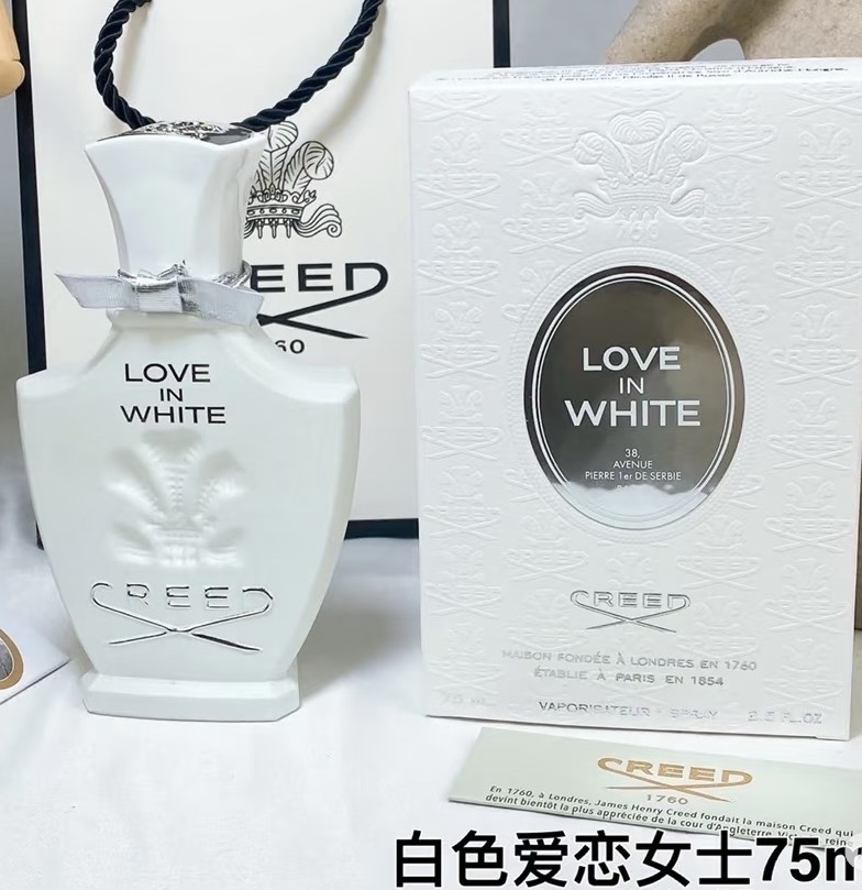 Catalogue product photo — US-186 — Catalogue name: Creed Love in White — Capacity shown: 75 ml
