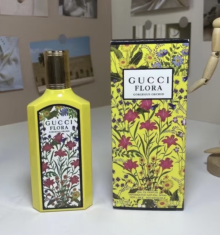 Catalogue product photo — US-192 — Catalogue name: Gucci Flora Gorgeous Orchid — Capacity shown: 100 ml