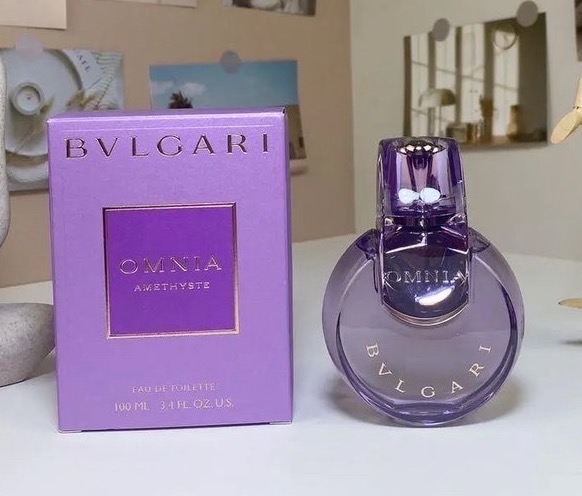 Catalogue product photo — US-208 — Catalogue name: Bvlgari Omnia Amethyste — Capacity shown: 100 ml