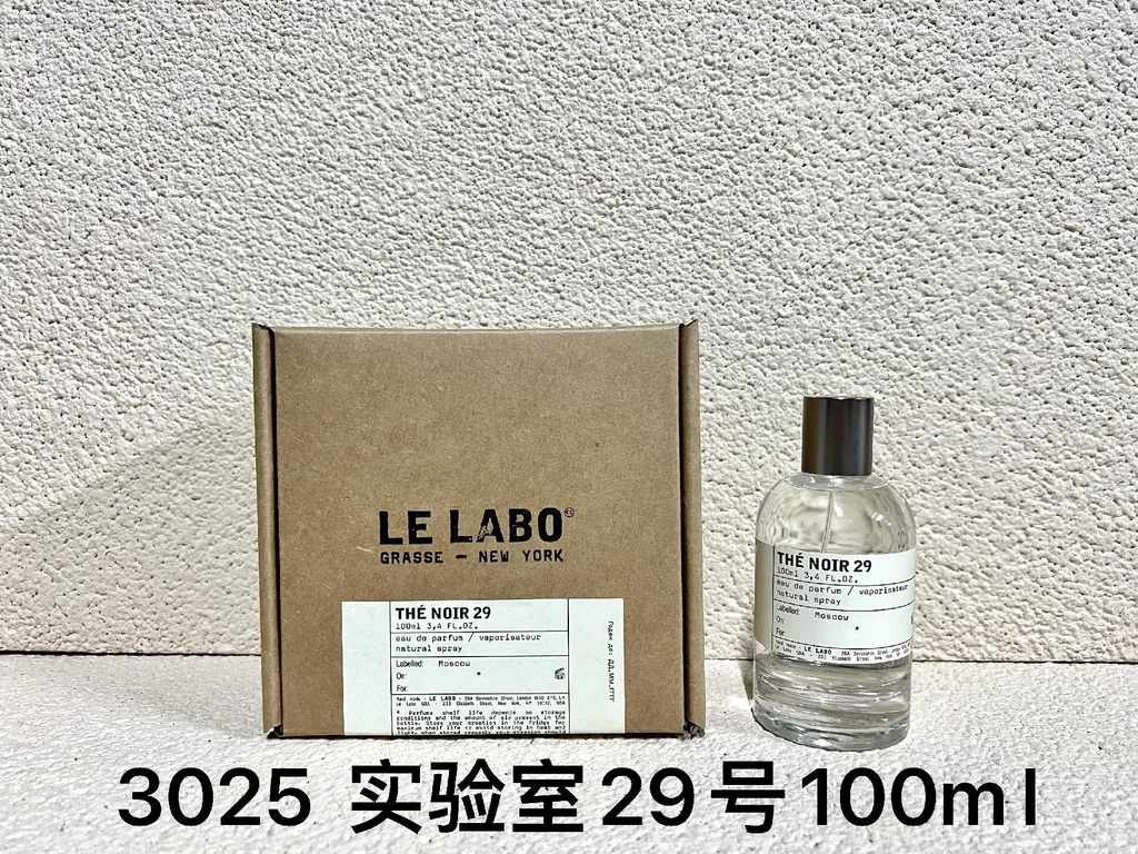 Le Labo Thé Noir 29 — 100ml — US-320 — Catalogue name: Le Labo Thé Noir 29 — Capacity shown: 100ml