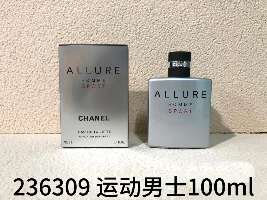Chanel Allure Homme Sport — 100ml — US-327 — Catalogue name: Chanel Allure Homme Sport — Capacity shown: 100ml