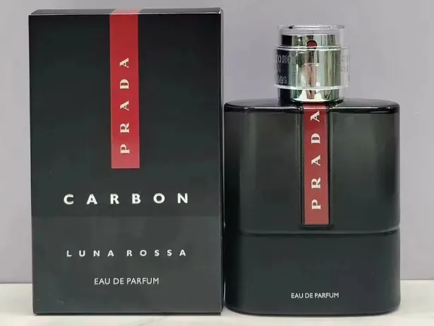 Prada Luna Rossa Carbon Eau de Parfum — 100ml — US-339 — Catalogue name: Prada Luna Rossa Carbon Eau de Parfum — Capacity shown: 100ml