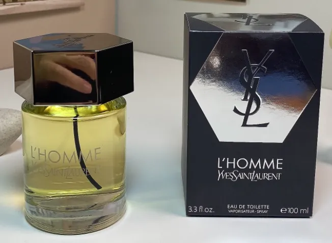 YSL Saint Laurent L'Homme Eau de Toilette — 100ml — US-359 — Catalogue name: YSL Saint Laurent L'Homme Eau de Toilette — Capacity shown: 100ml
