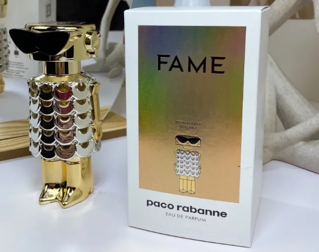 Paco Rabanne Fame Eau de Parfum — 100ml — US-413 — Catalogue name: Paco Rabanne Fame Eau de Parfum — Capacity shown: 100ml