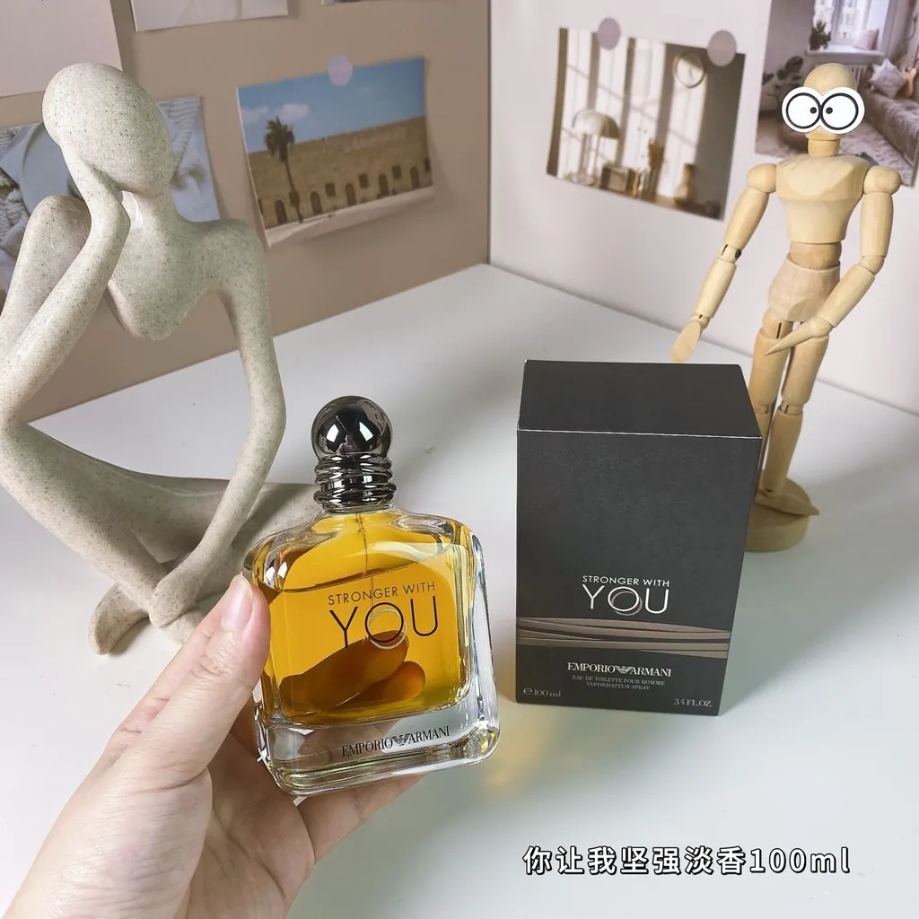 Emporio Armani Stronger With You EDT — 100ml — US-425 — Catalogue name: Emporio Armani Stronger With You EDT — Capacity shown: 100ml