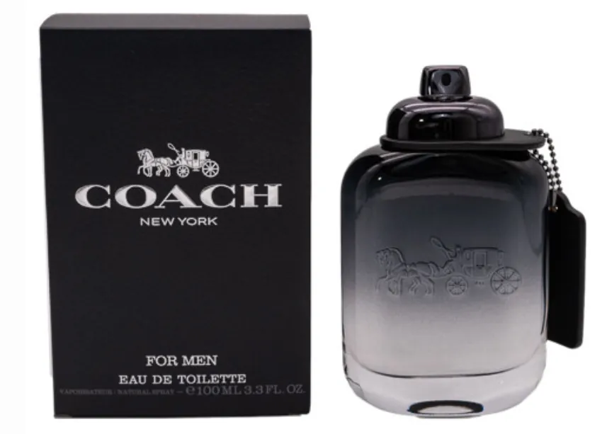Coach New York For Men EDT — 100ml — US-570 — Catalogue name: Coach New York For Men EDT — Capacity shown: 100ml