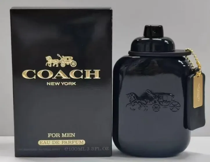 Coach New York For Men EDP — 100ml — US-571 — Catalogue name: Coach New York For Men EDP — Capacity shown: 100ml